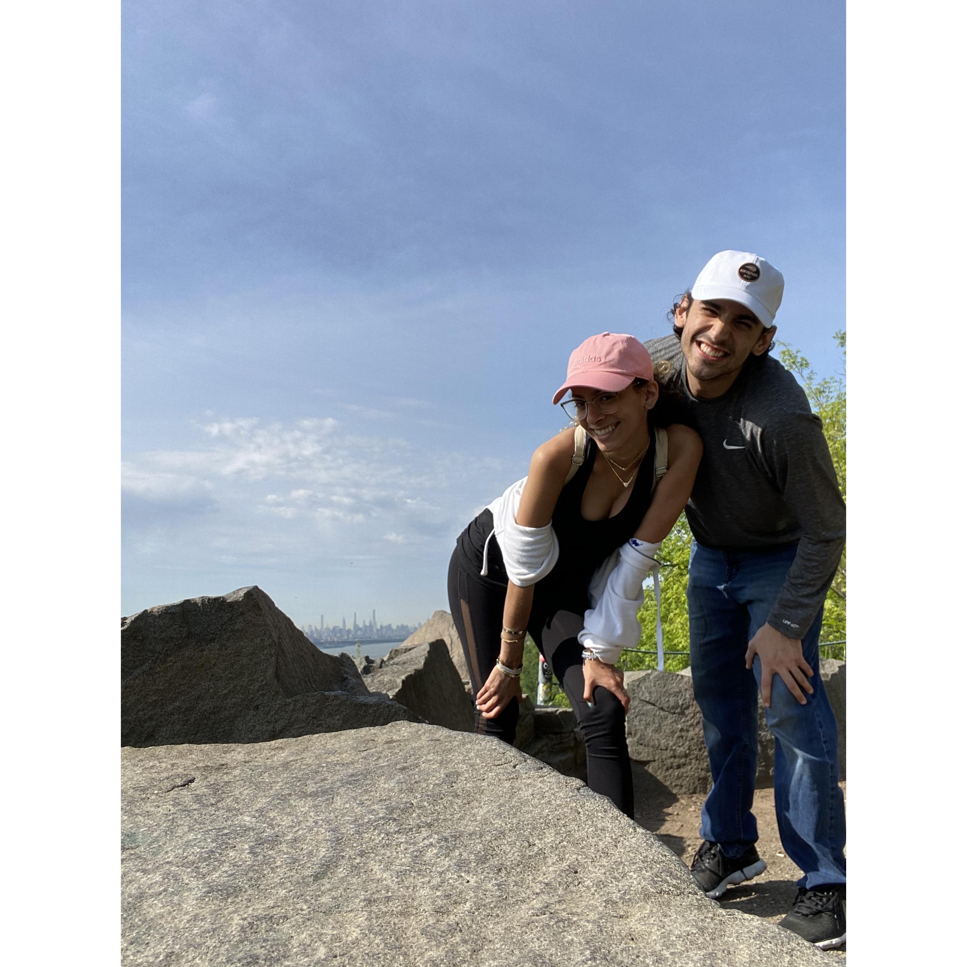 We went on a hike!!!
