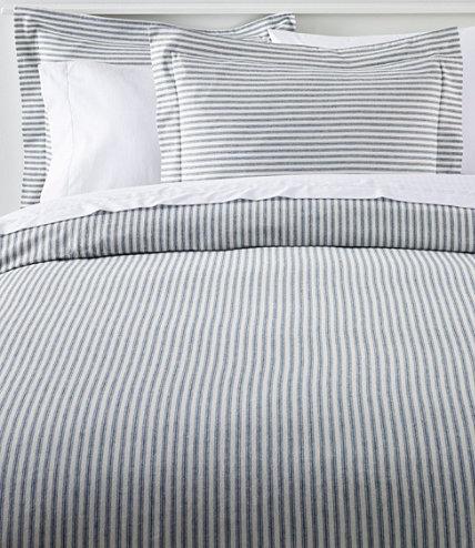 Ultrasoft Comfort Flannel Comforter Cover Collection, Stripe - King Size