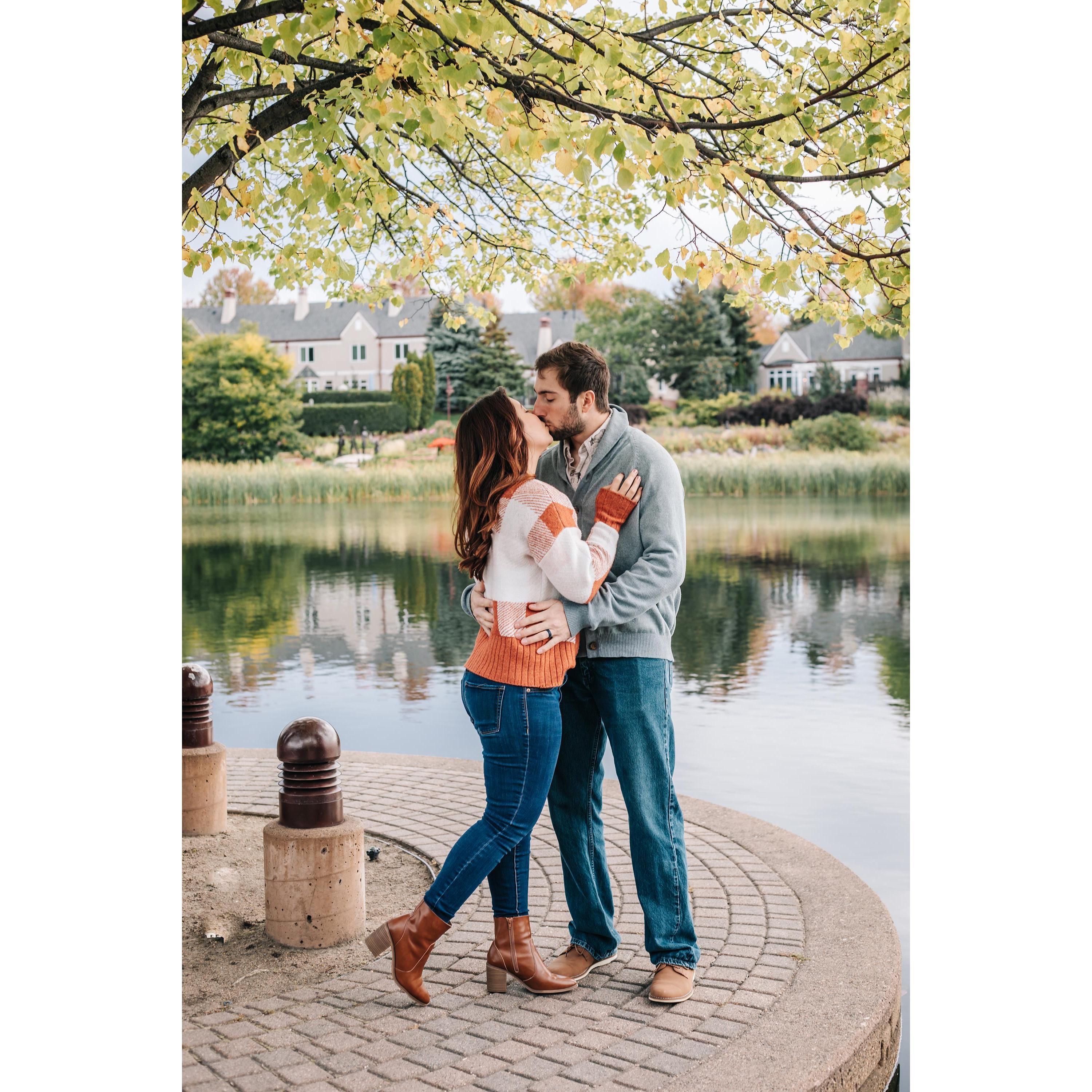 We met face to face on September 27th, 2020 here at Cenntenial Lakes Park.