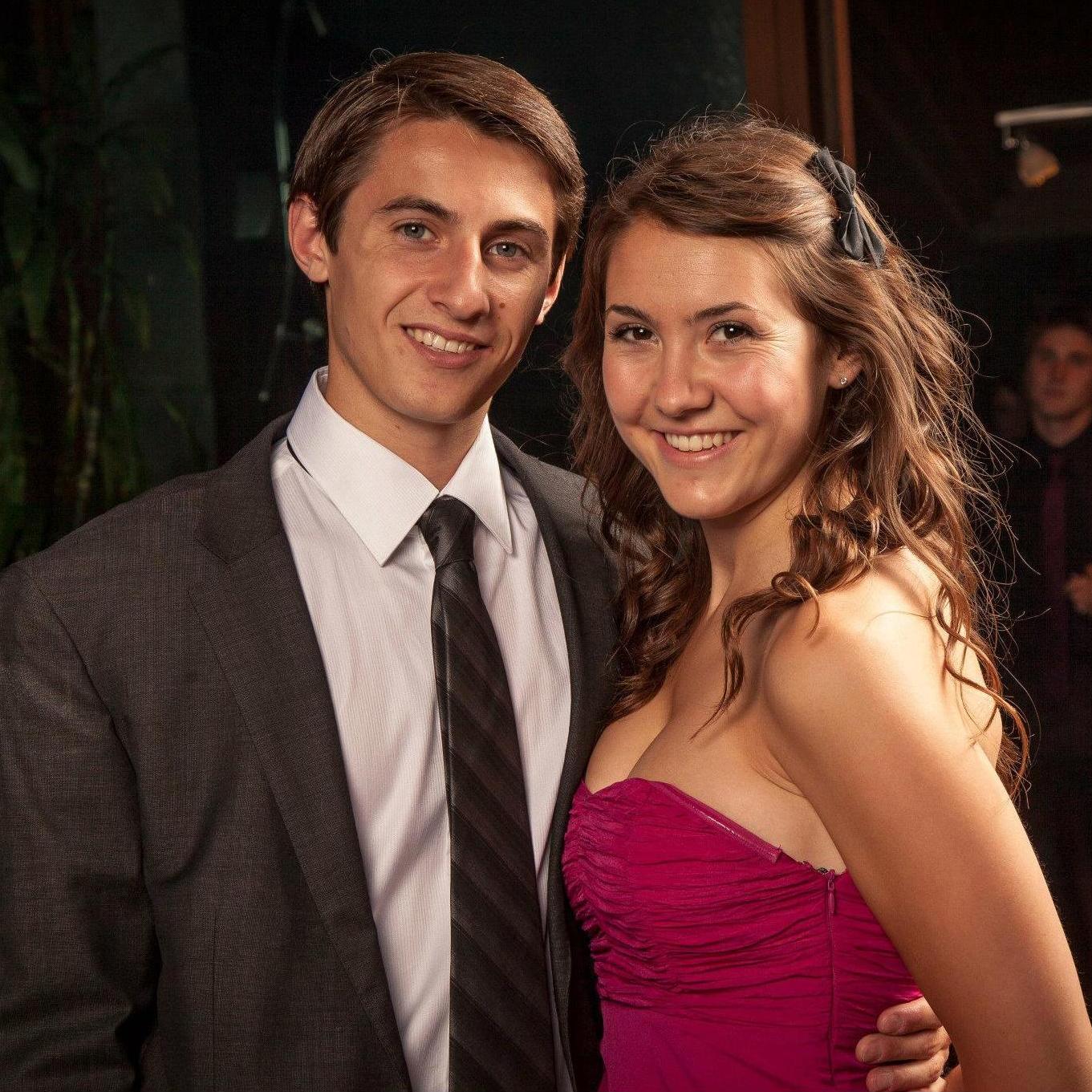 May 2012: One of Kathleen's sorority formals