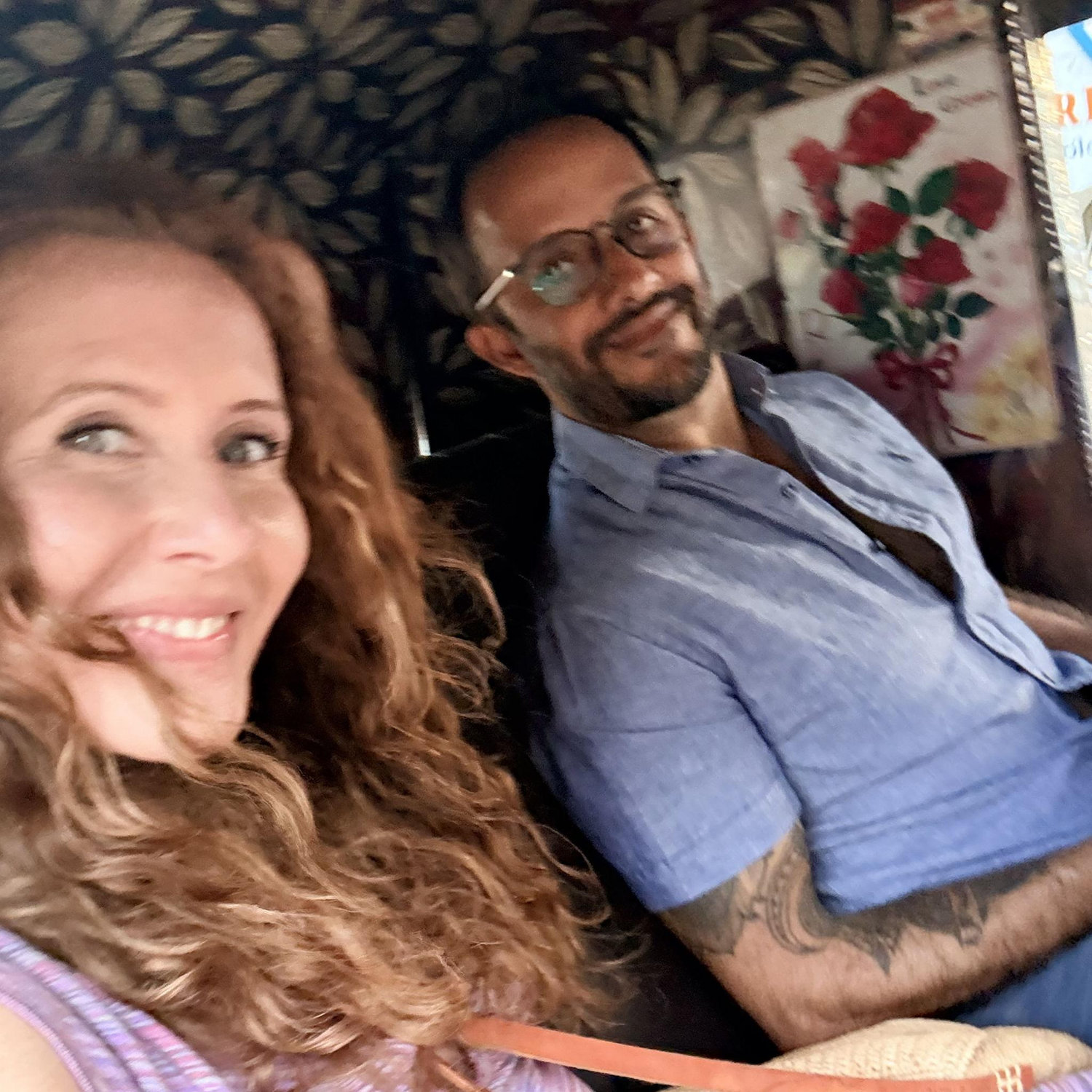 Off to diner in Varkala.