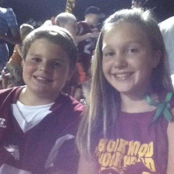 Our first photo together EVER! Sixth grade relationship vibes