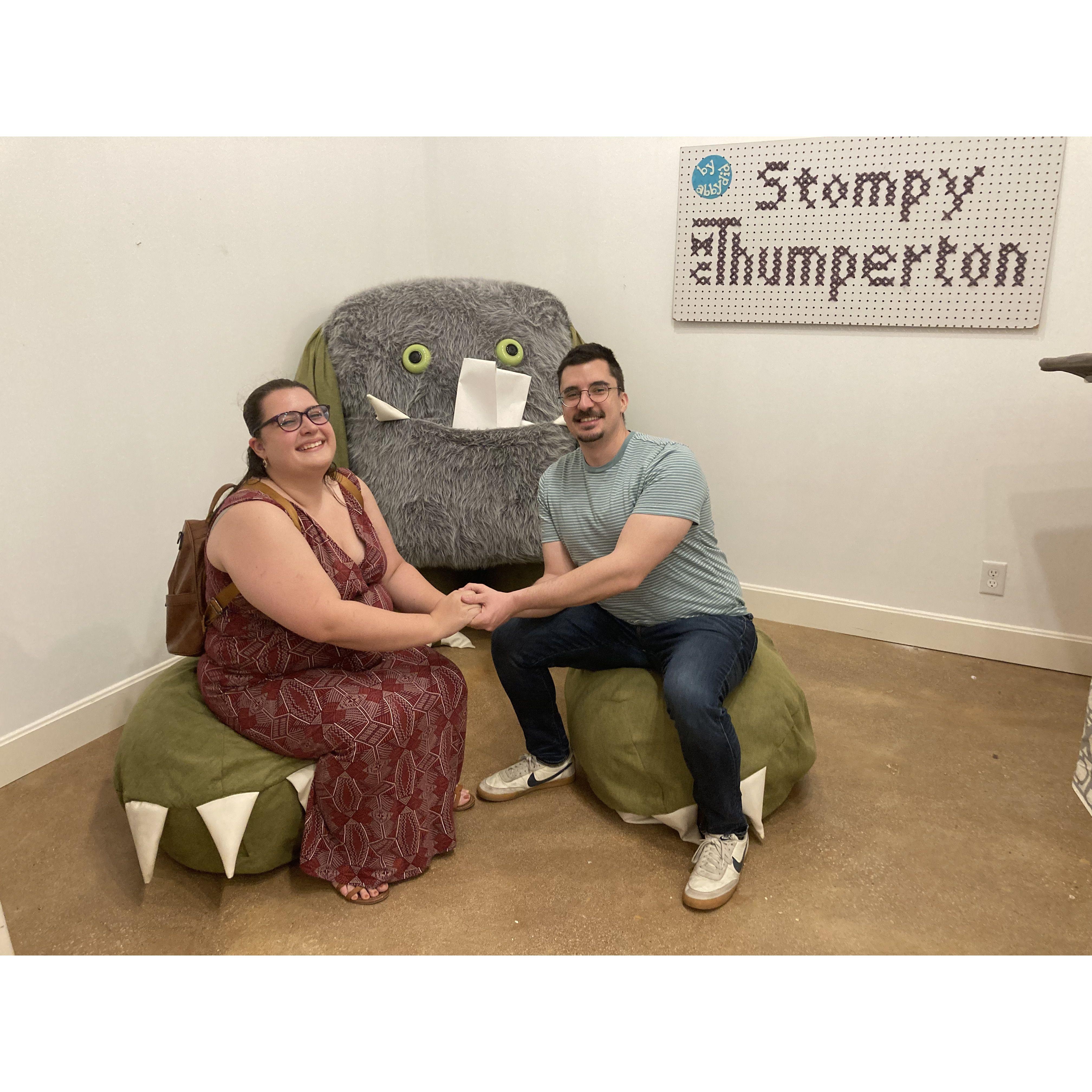 Abby Langdon, creator of the loveable, snuggable Stompy McThumperton is also making Sammi's veil.  https://www.abbydid.com