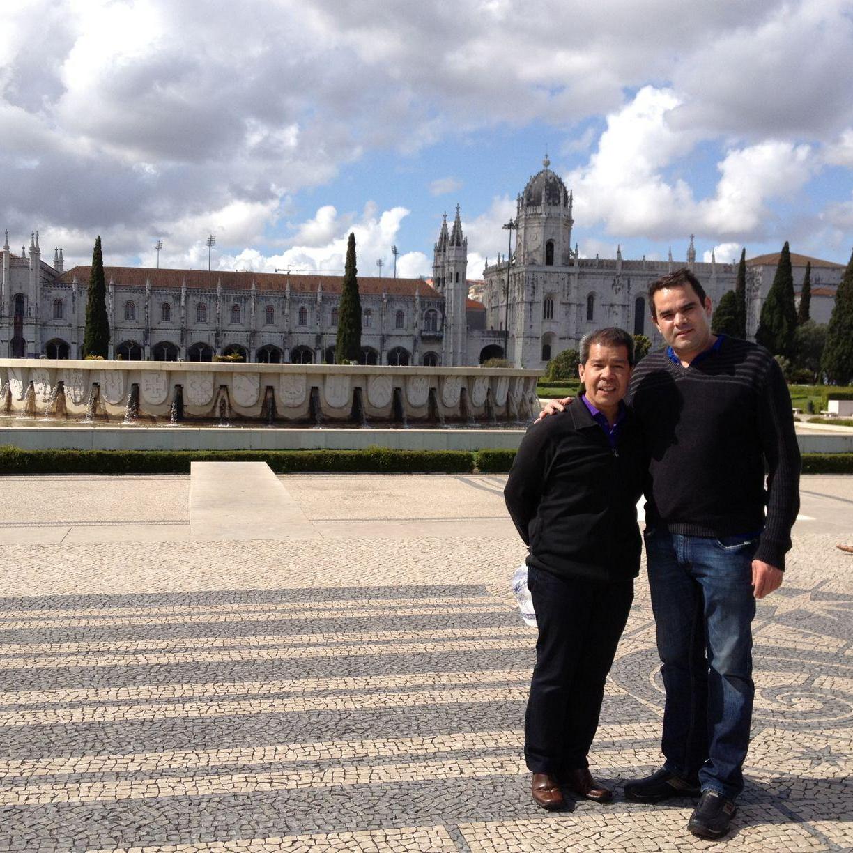 Museu dos Jeronimos in Lisbon where Roy's family is originally from. Contains the tomb of Vasco Da Gama and his lifelong "companion" Luís de Camões.