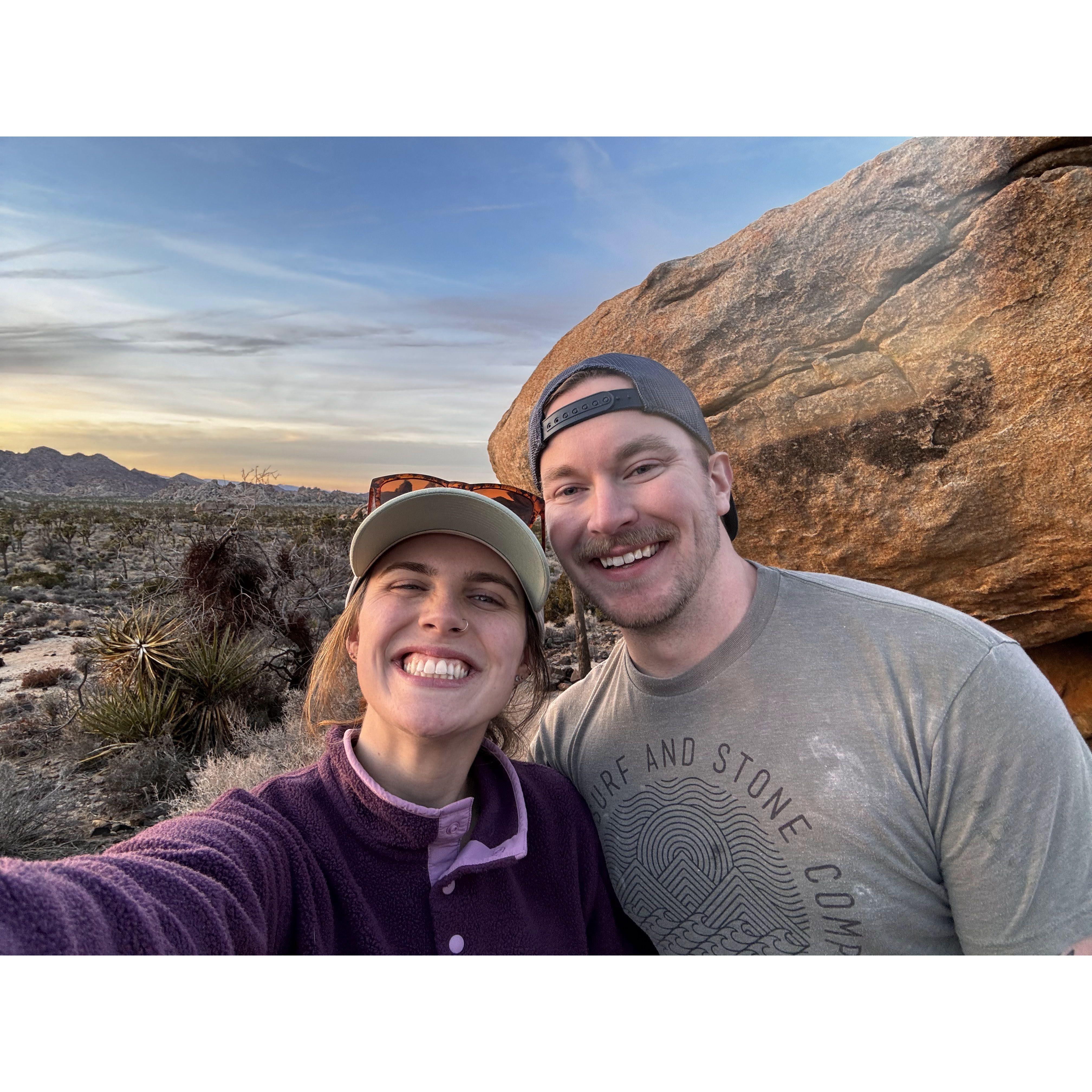 Climbing trip in Joshua Tree NP