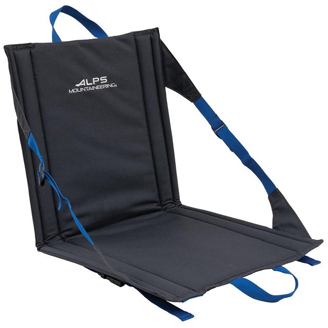 ALPS Mountaineering Weekender Camp Seat, One Size, Charcoal/Blue - New