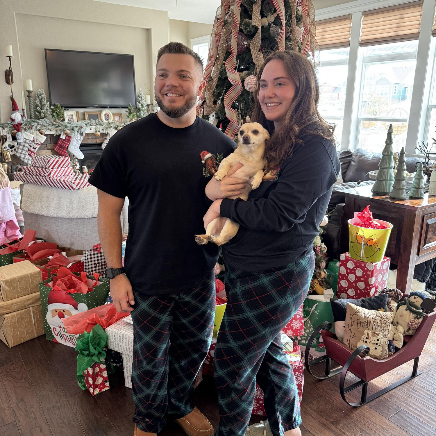 Our first Christmas together in Colorado <3