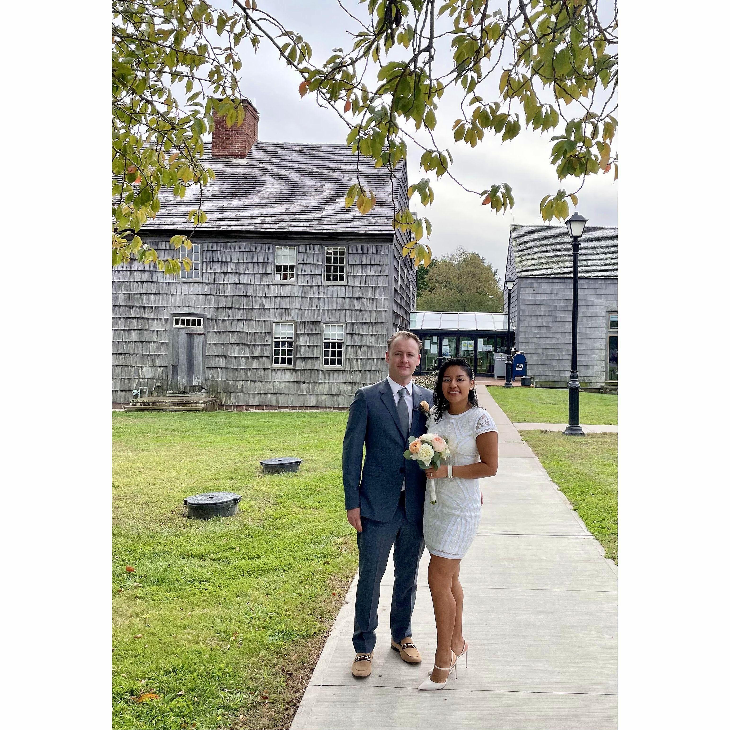 Our first "I do's"