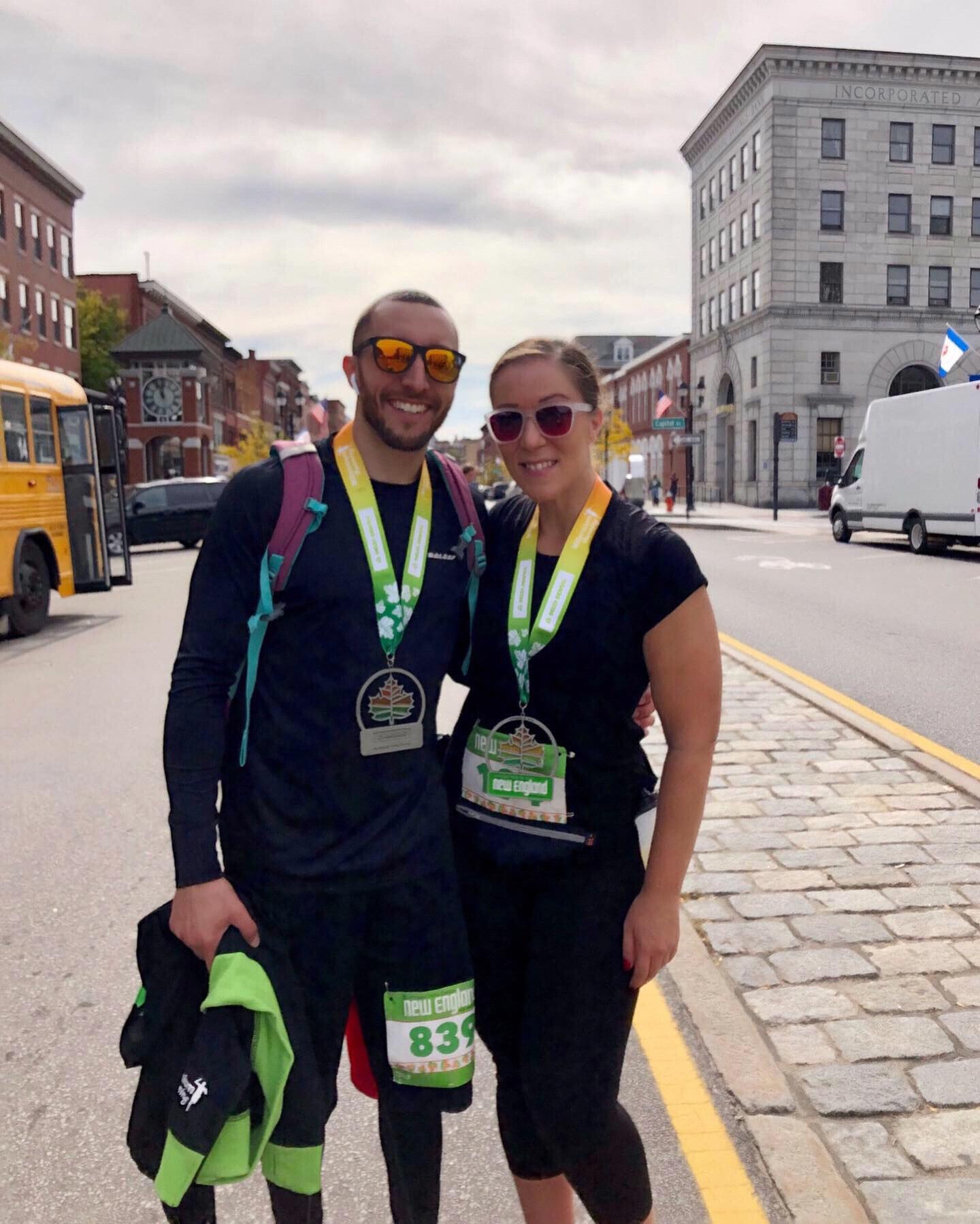 Our first half marathon