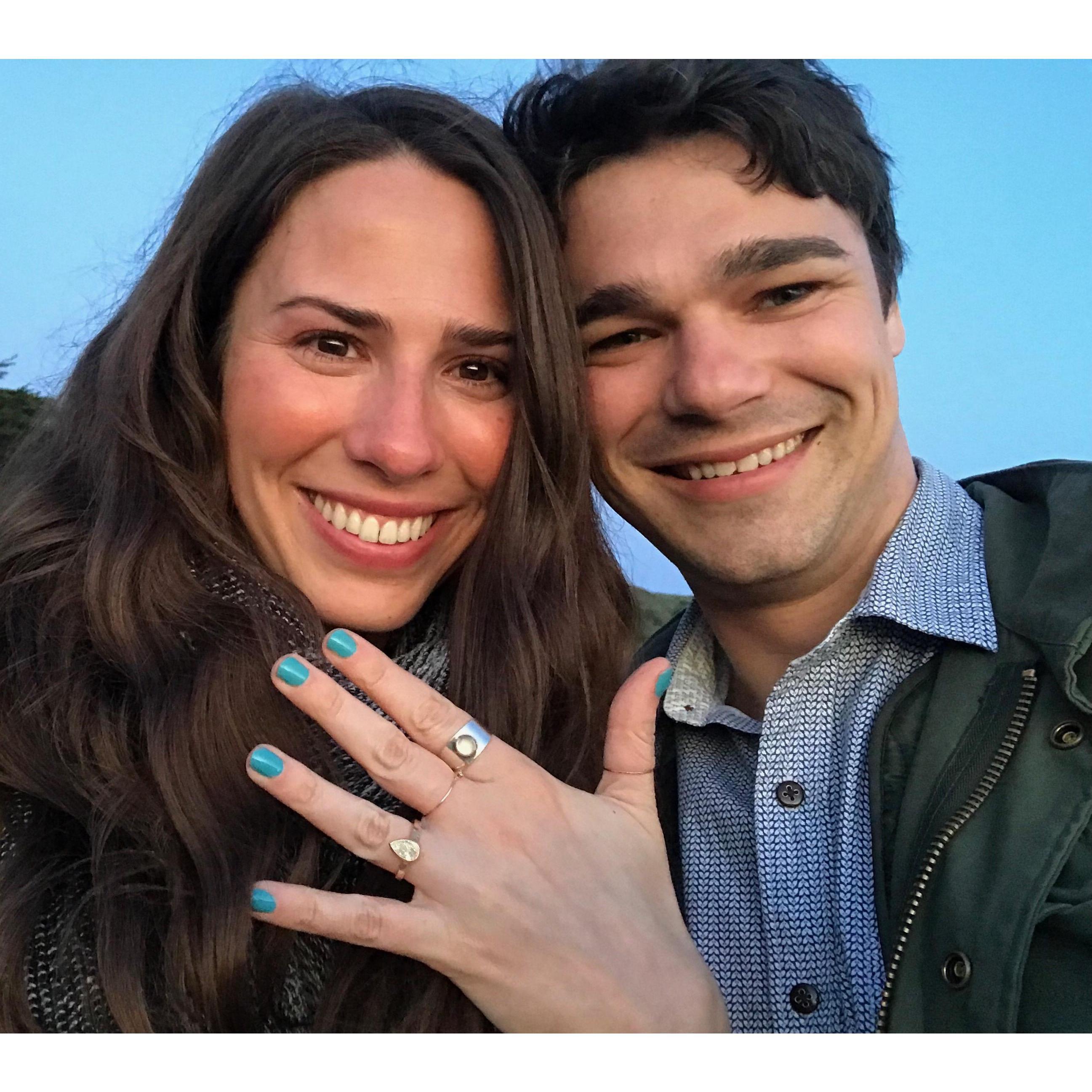 We're engaged!