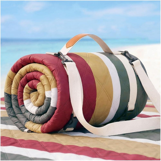 Waterproof Beach Blanket Picnic Outdoor Camping Mat Christmas Xmas Birthday Cool Practical Gift Mother Day Mom Big Sister Law Soul Bestie Best Aunt Hostess Regalos de Navidad Para Mujer Mama Abuela