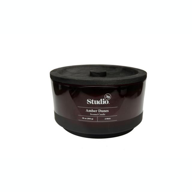 Studio 3B™ Amber Dunes 3-Wick 30 oz. Glass Jar Candle