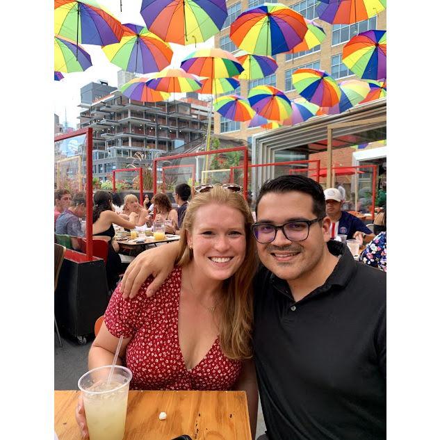 Birthday dinner with Meaghan in NYC - we definitely had fun that night!