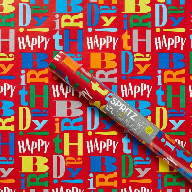 Balloons Kids' Birthday Wrapping Paper - Spritz™