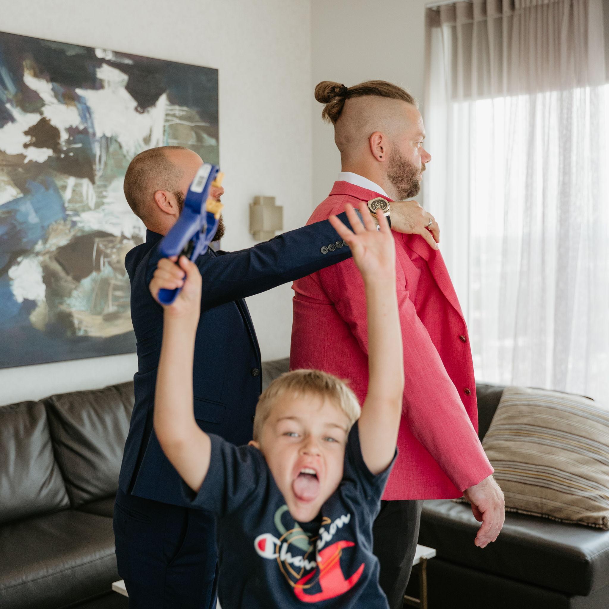 Rémy, Keven et CALEB!!