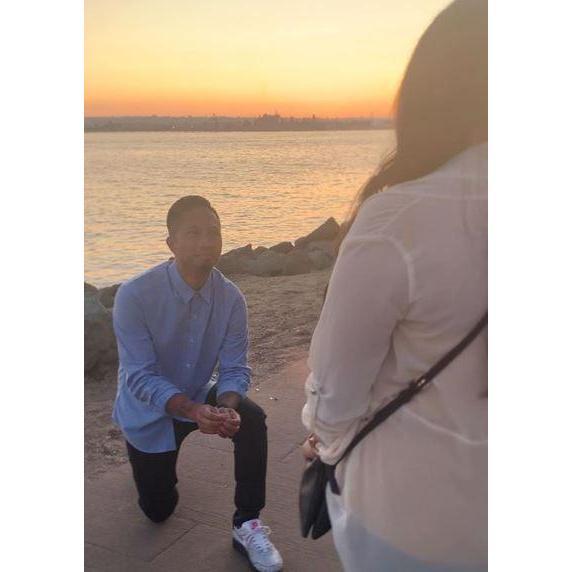 Right after I turned around. The proposal moment! 
08.24.2019