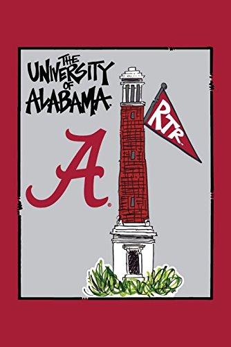 Magnolia Lane Collegiate Garden Flag (Alabama Campus)