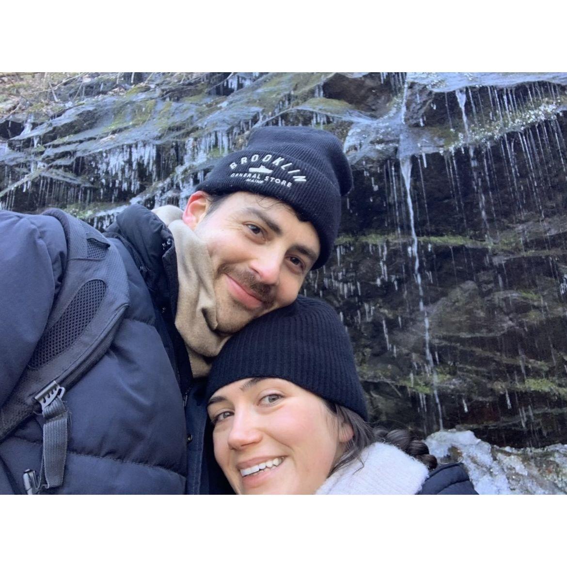 Our first trip together - we went to New Paltz! :)