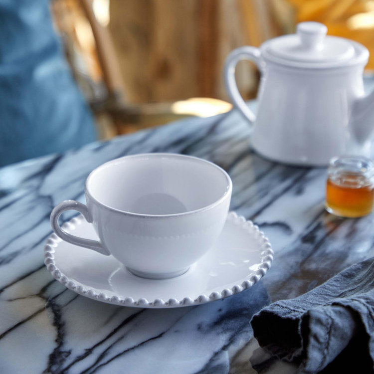 COSTA NOVA, Pearl Tea Cup & Saucer | Zola