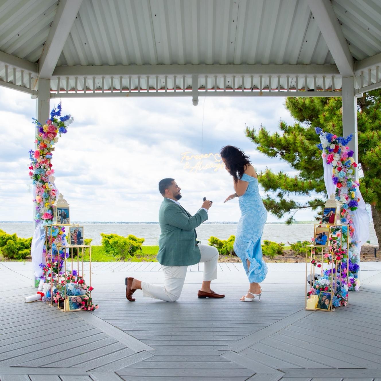 The moment she said yes!!!