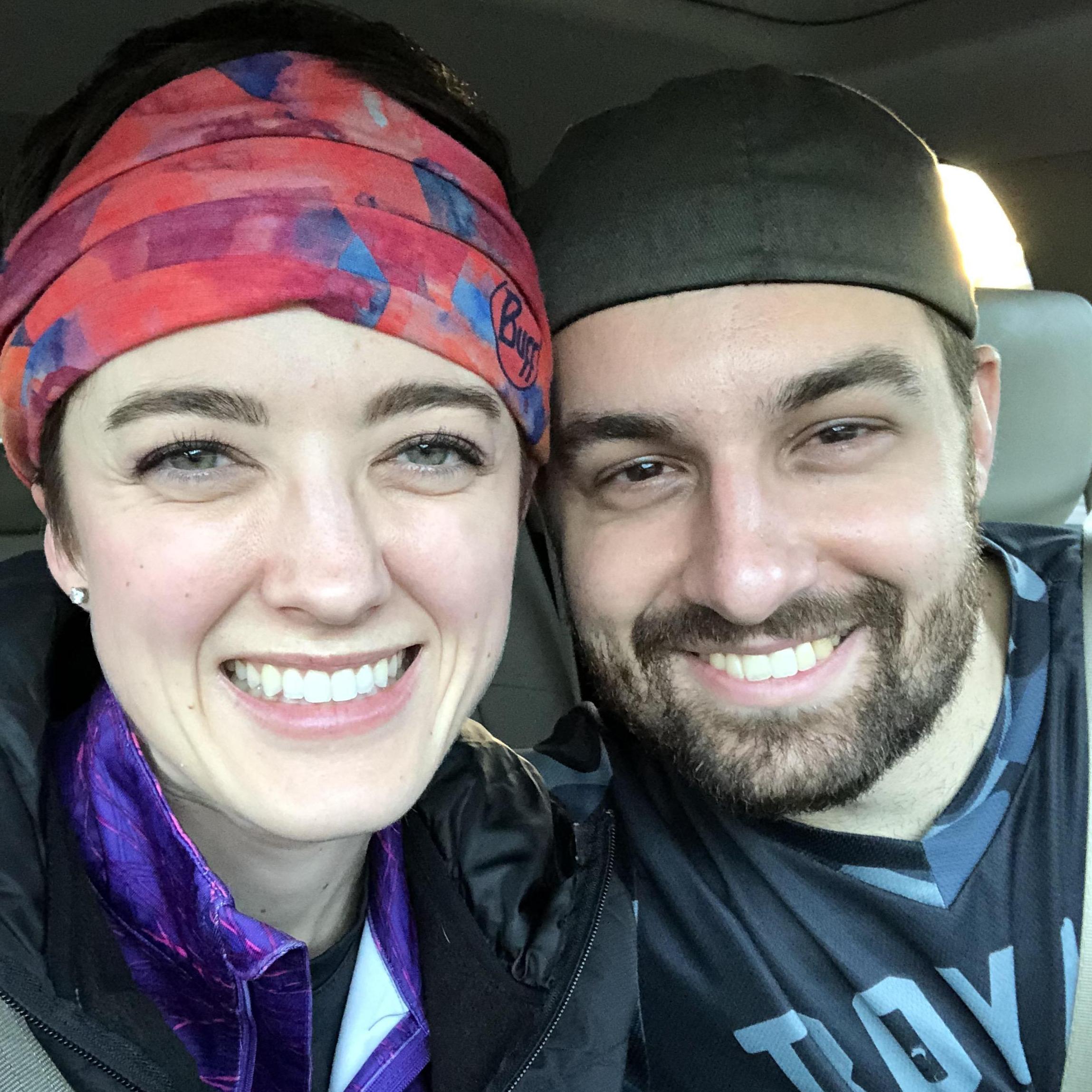 post mountain-biking session