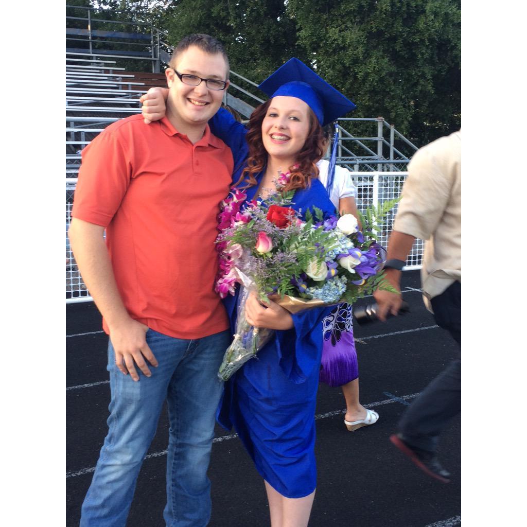 Makayla's high school graduation.