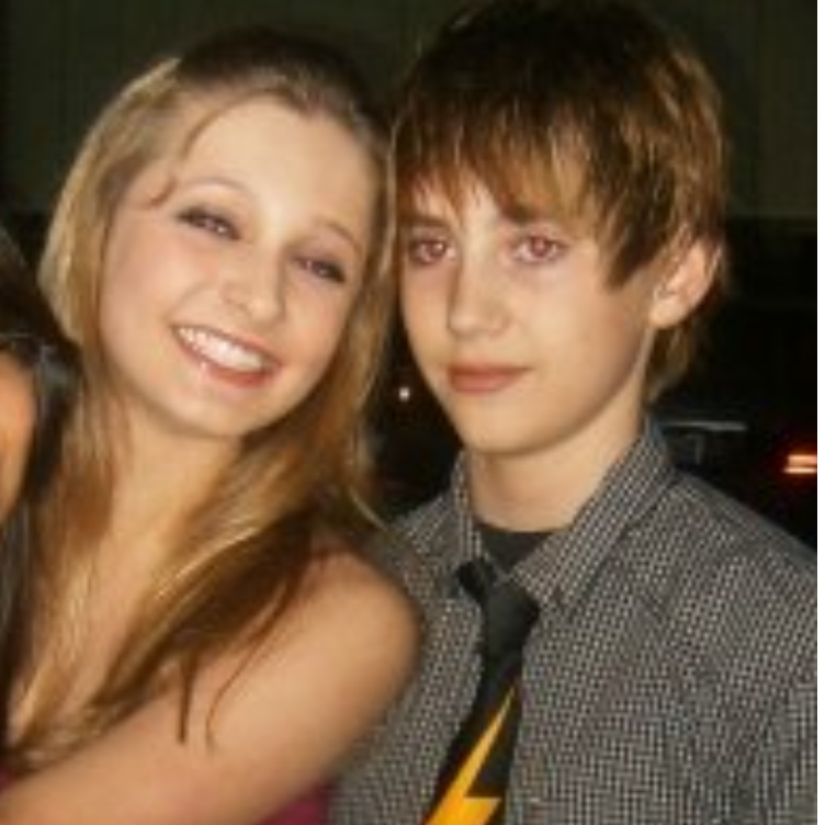 Luke & Holly in 8th grade - 2008