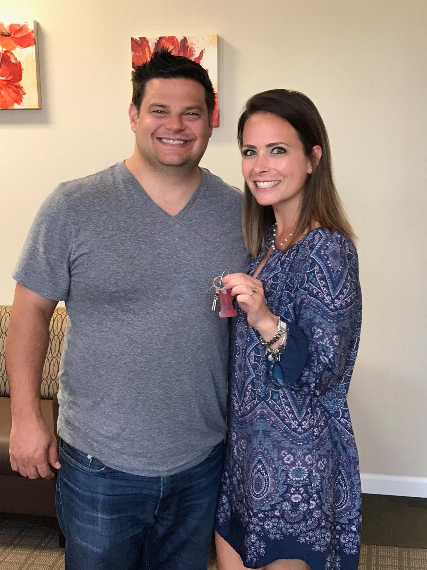 The keys to our first home. 10/10/17