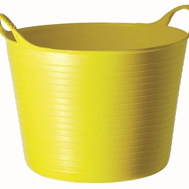TUBTRUGS Medium 10 Tub, 6.5 Gallon, Yellow