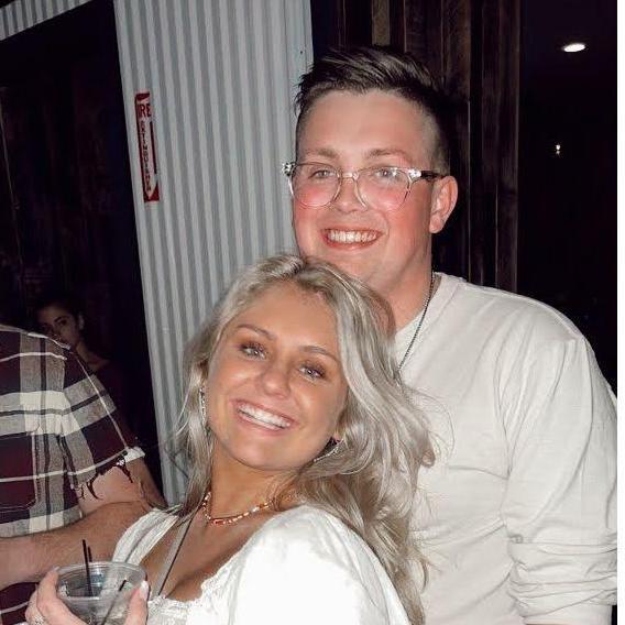 Our first photo together