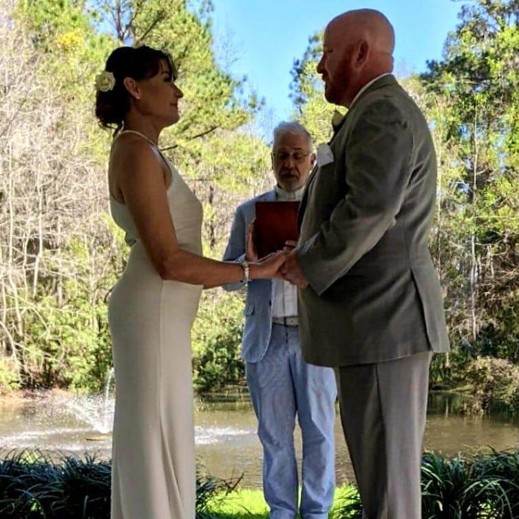 The first half of our wedding :)