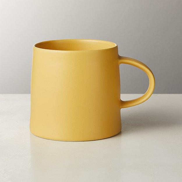 Valley Matte Yellow Mug