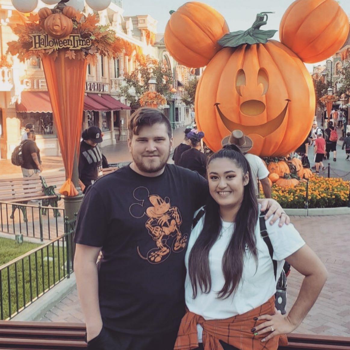Halloween time in Disneyland, our favorite time of year