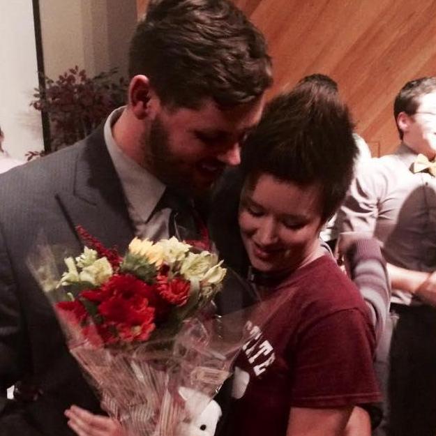 Taken after Stephen's first PMA recital after his induction!