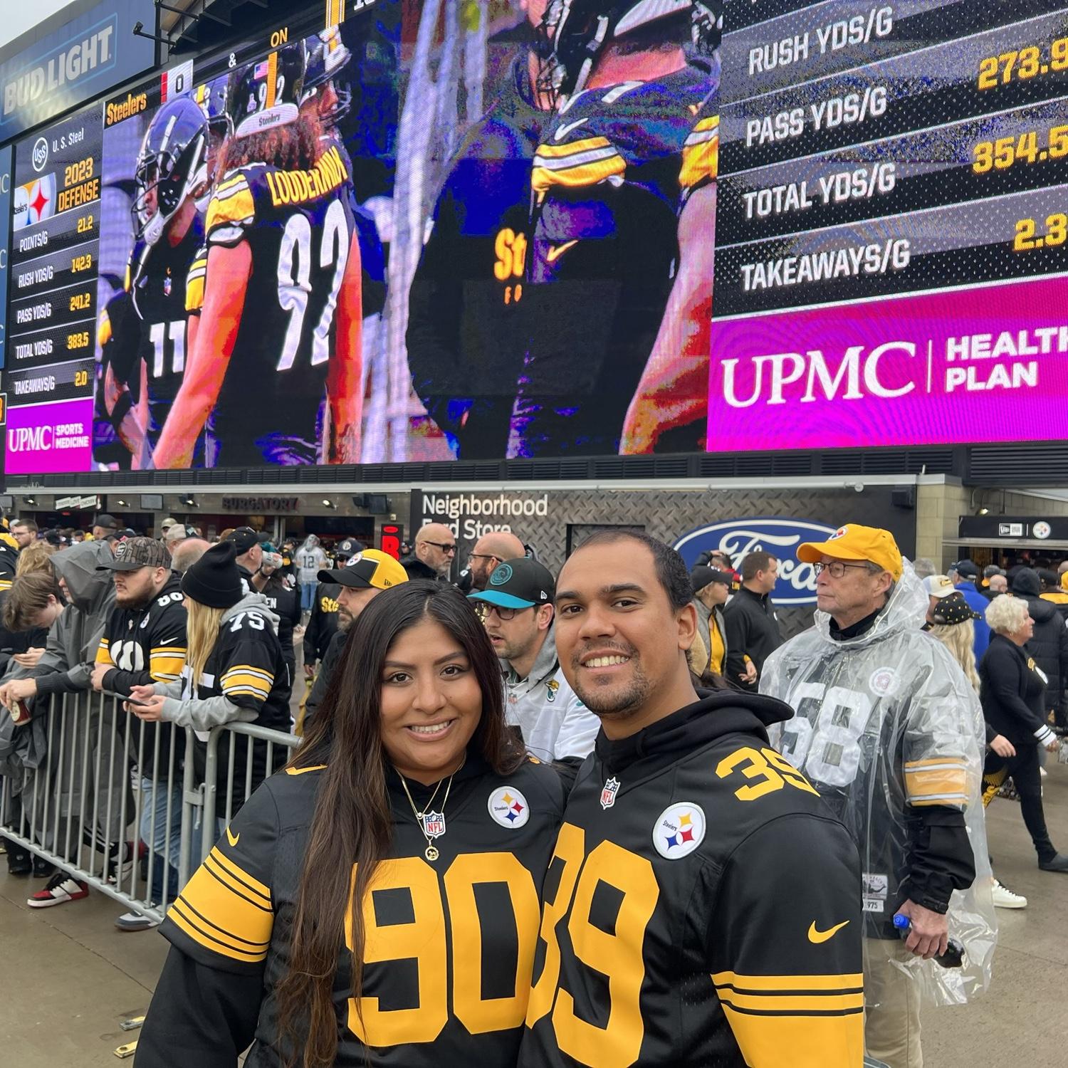 Steelers Game was an experience ♥️