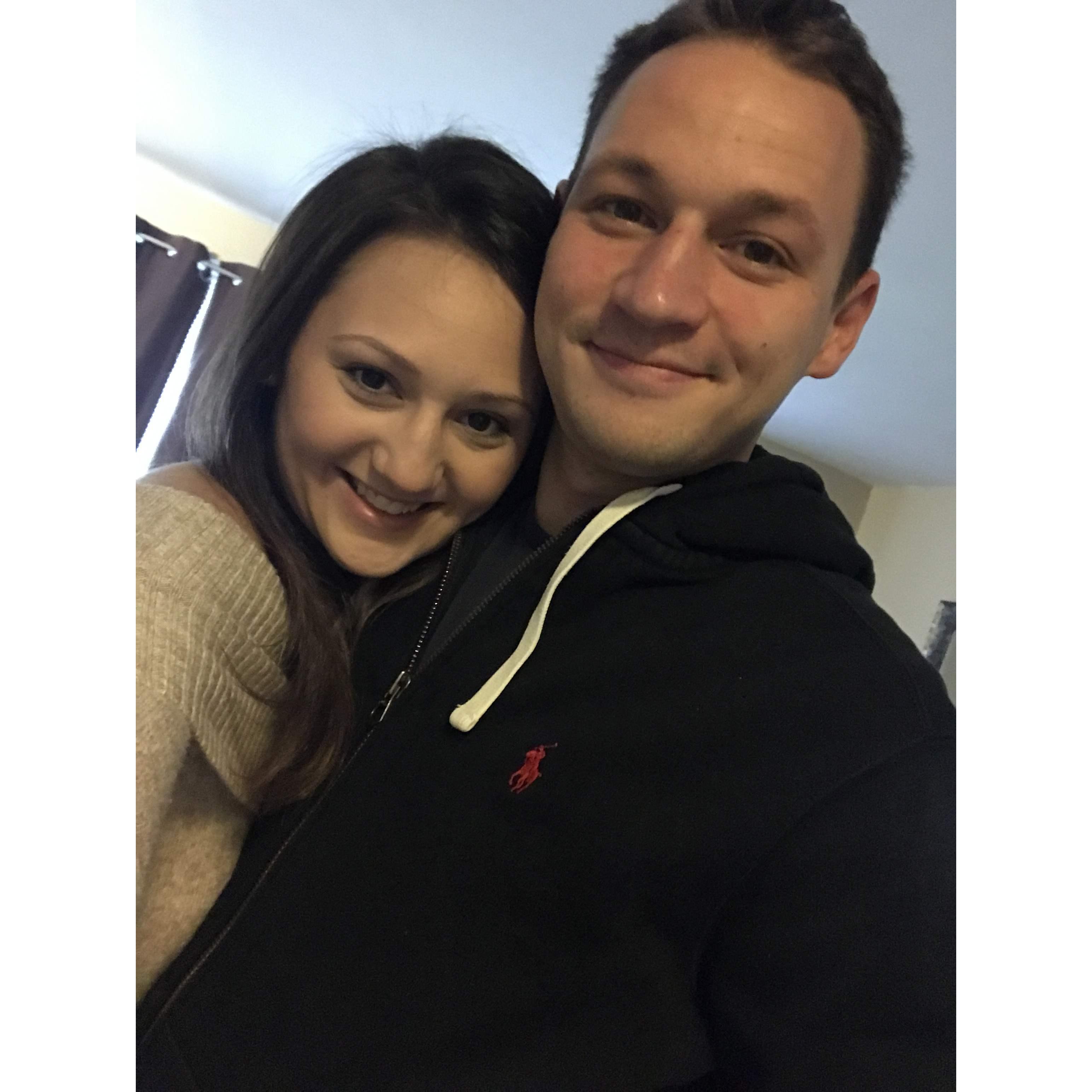 Our first year Anniversary on November 5, 2017. We love that date so much, so we made it our Wedding date.