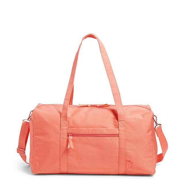 Vera Bradley Women's Recycled Cotton Large Travel Duffel Bag
