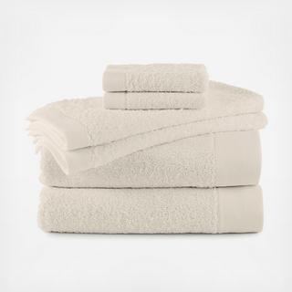 Terry Flax 6-Piece Towel Set