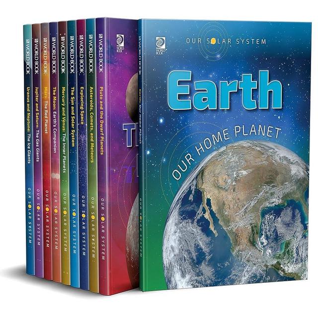 World Book - Our Solar System - Ideal for Elementary Readers, ESL/ELL Students, and Reluctant Readers - 10 Volumes