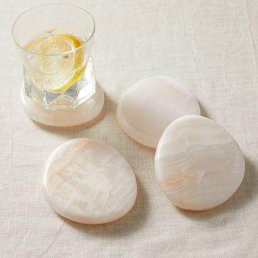 Peony Onyx Coasters