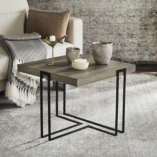 Mid Century Scandinavian Wood End Table