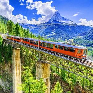 Luxury Swiss Train Ride