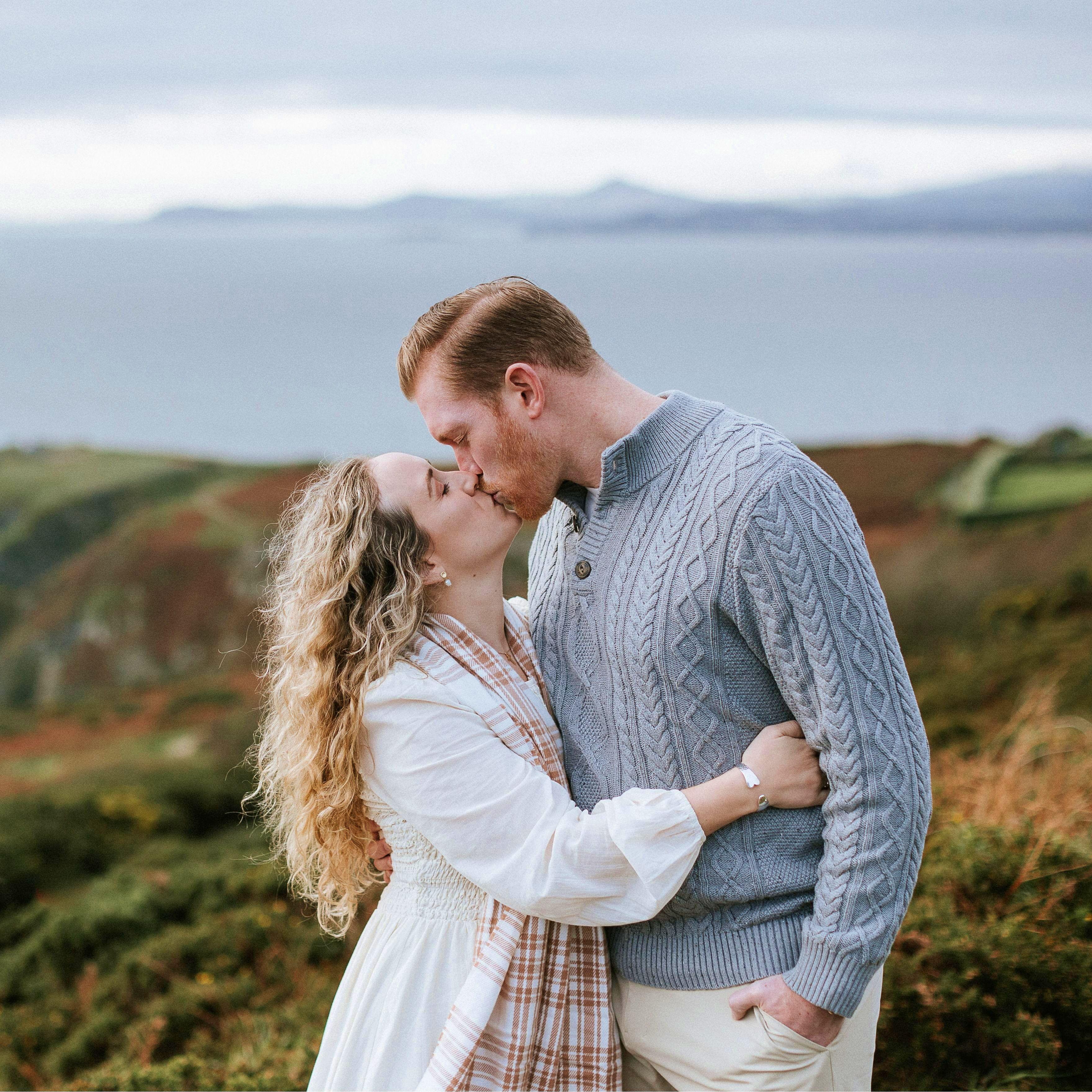 We had our engagement photos taken in Howth, Ireland during a recent family trip. The backdrop was breathtaking, and we are so grateful for these special memories!
