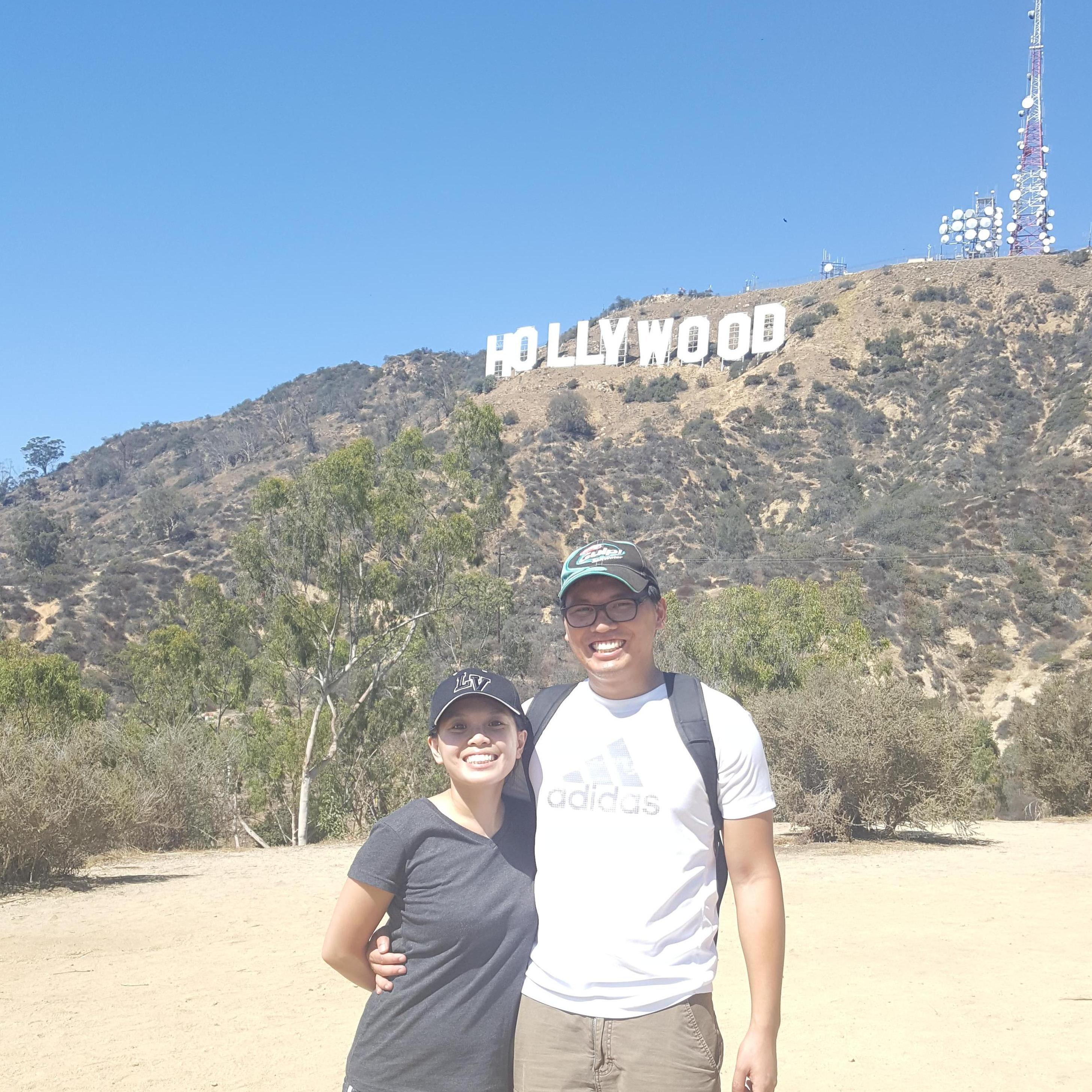 Hiking to see the Hollywood Sign in 2016!