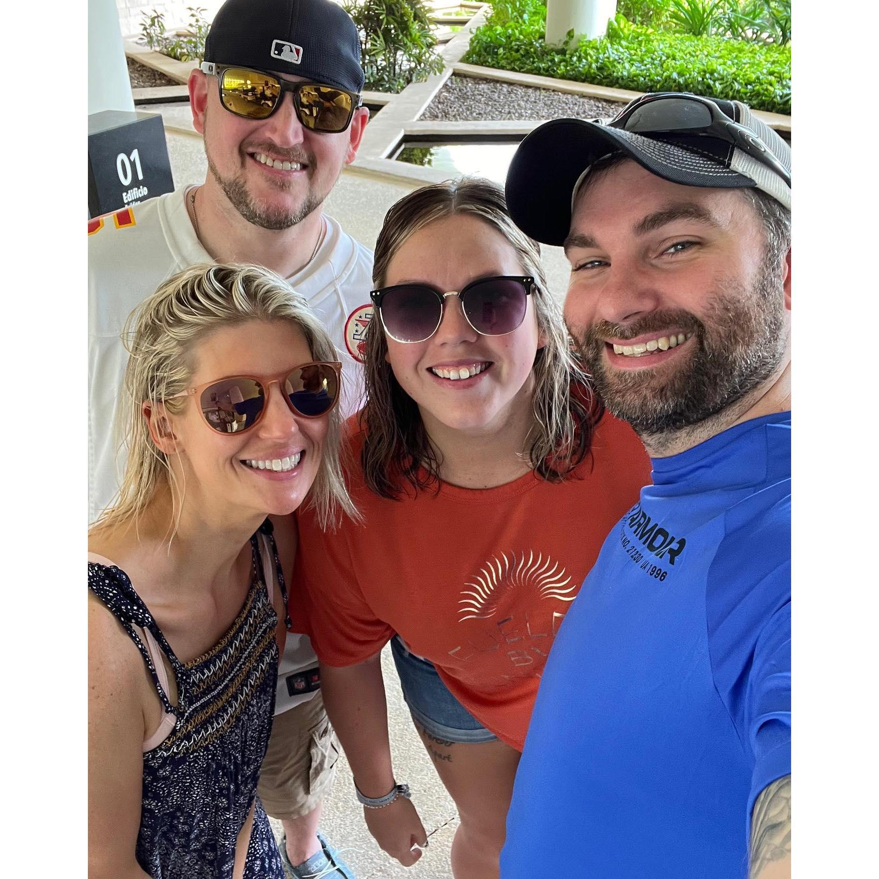Our first vacation together: Mexico!