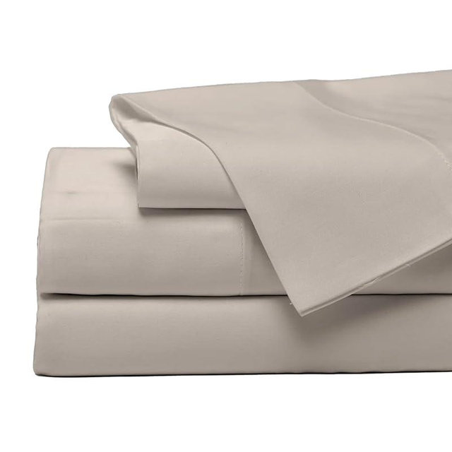 Cozy Earth Luxury Bed Sheet Set - 100% Viscose from Bamboo Fabric, Ultra-Soft & Breathable, Fits Regular & Deep Pocket Mattresses up to 20" - 4 Pieces Full Sheet Set Driftwood