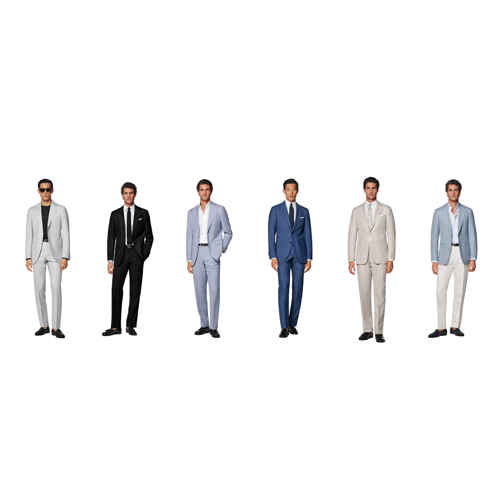 Suit with optional tie. Please refrain from jeans