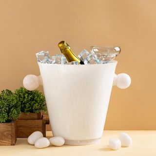Resin Ice Bucket with Handle