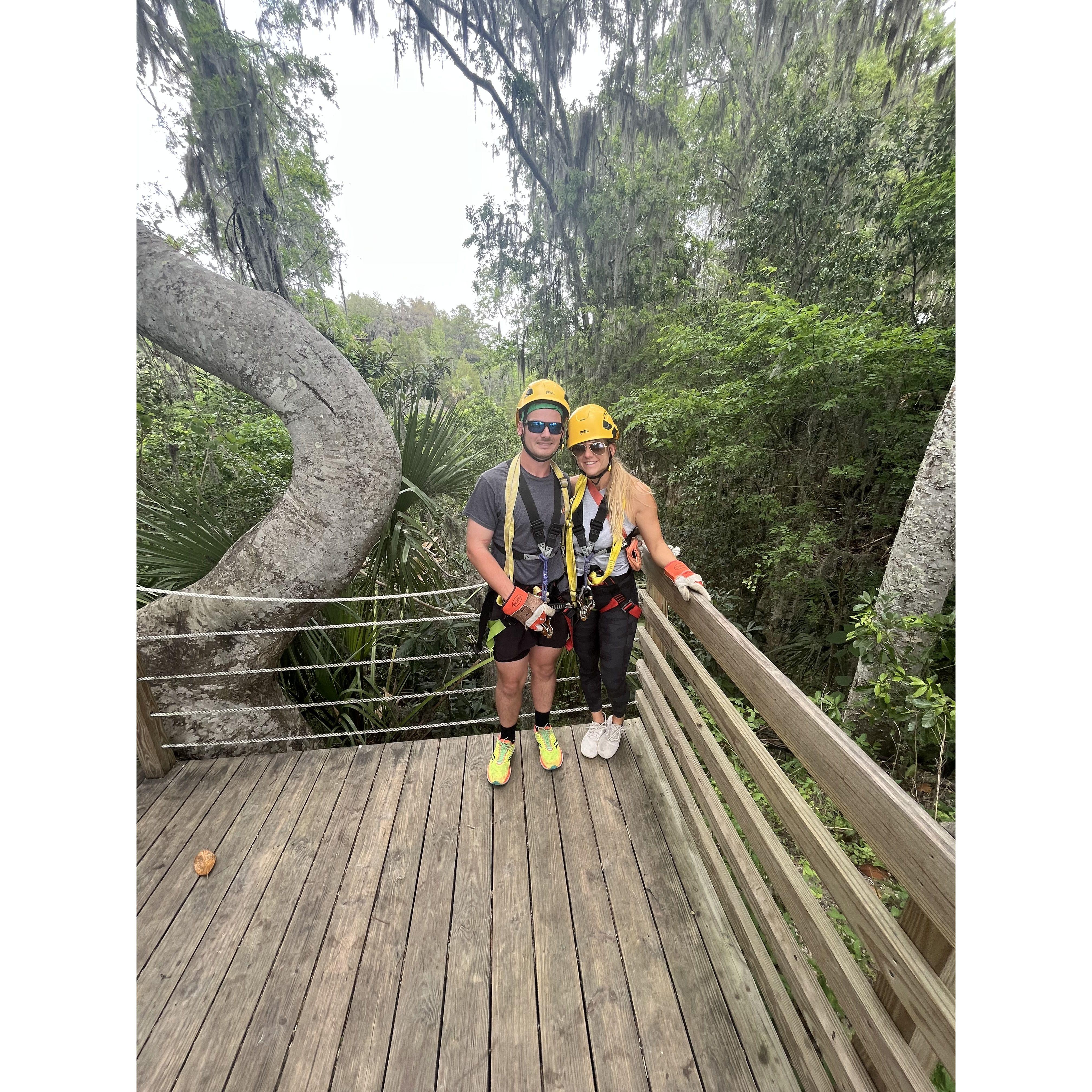 Ziplining!