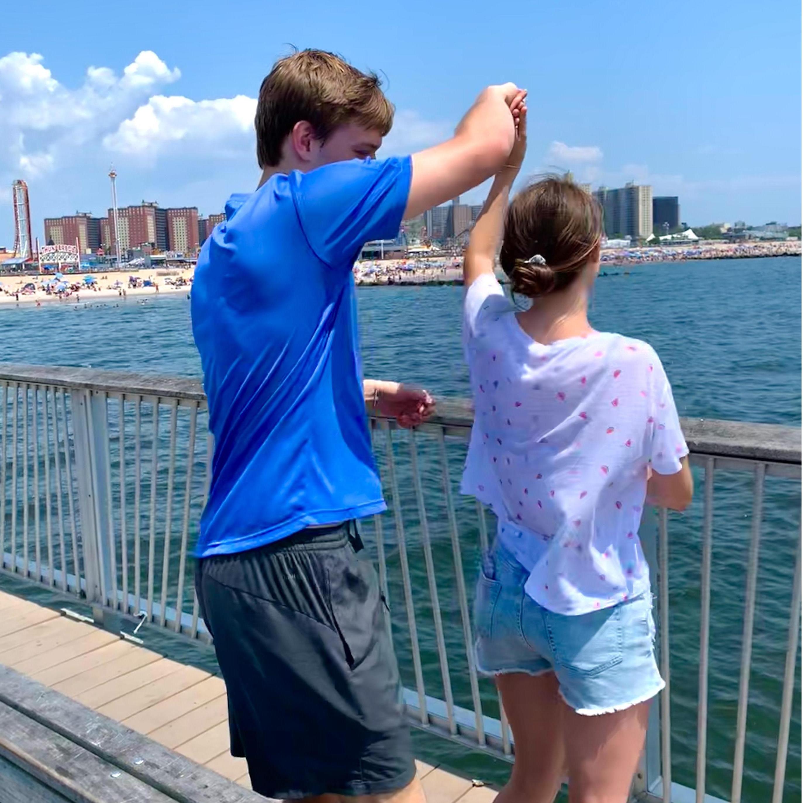 7.27.2019
Dancing on the pier at Coney Island!